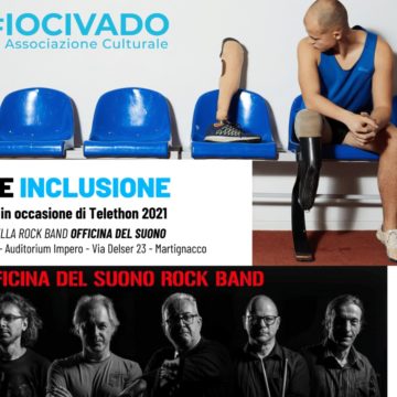 Sport e inclusione: dibattito sul tema, presentazione del libro di Claudio Palmulli e concerto di Officina del Suono